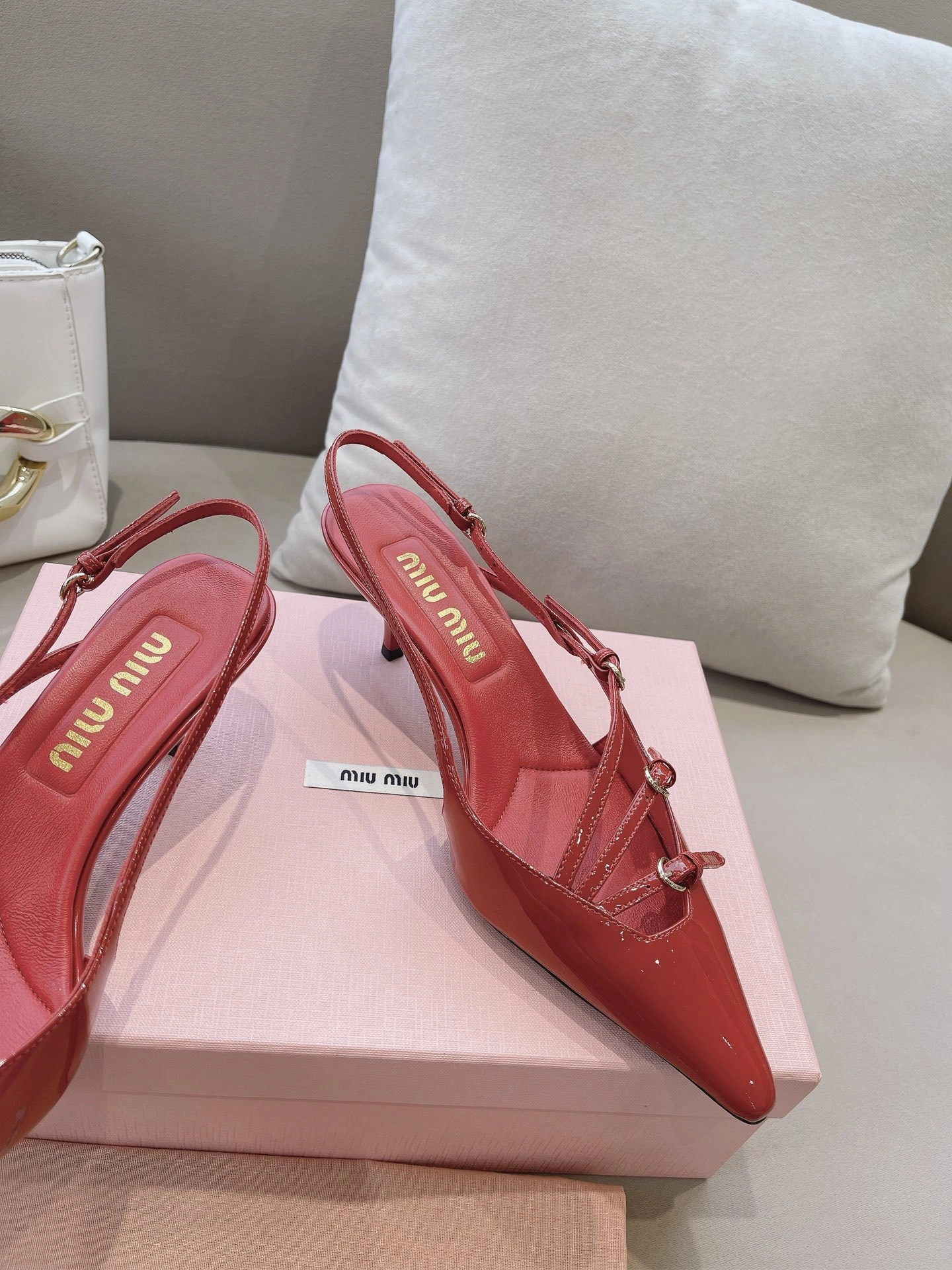 COCO-- 7iu7iu 5I013E_069_F0011_F_M055 cowhide sheepskin Heel height：5.5cm item: E-X158F2796T